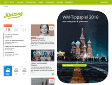Tablet Screenshot of hietzing.at